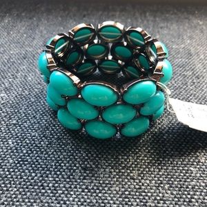 Turquoise elastic bracelet